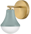 Luminaria tipo aplique de interior para lampara base E26. 120V, hasta 10W. Damp Location