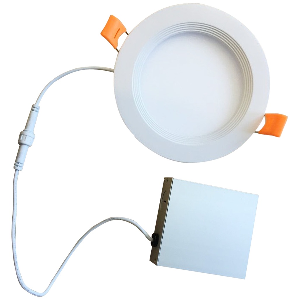 Luminaria para empotrar en cielo de 6" fija de LED integrado 14W 3000K 1100lm. Dimeable