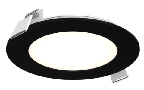 Luminaria de empotrar en cielo 4" de LED integrado, de 11W, CCT 27-30-35-40-5000K, 800lm. Dimeable TRIAC. Wet location