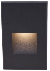 [WL-LED200-C-BK] Luminaria tipo steplight de LED integrado 3,9 W, 3000 K, 68 lm. Dimeable ELV. Wet Location
