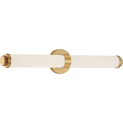 Luminaria decorativa tipo aplique 25" de LED integrado de 24W, 3000K, 1920Lm. Dimeable